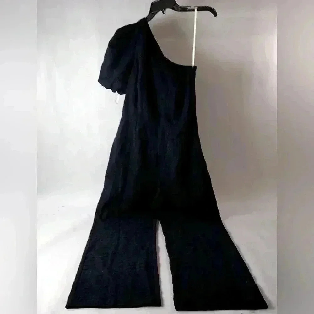 Lilly Pulitzer Brialyn One Shoulder Jumpsuit, Size 8 NWT In New Condition - Picture 2 of 7